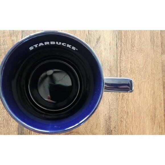 Starbucks Iridescent Rainbow Luster Swirl Coffee Cup Tea Mug 12oz - Picture 4 of 5